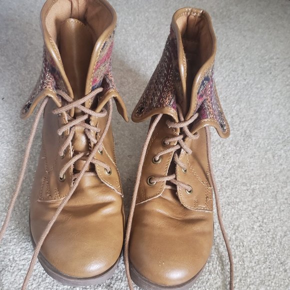 Rock Candy   Women's Spray paint Combat Boots - Picture 9 of 16